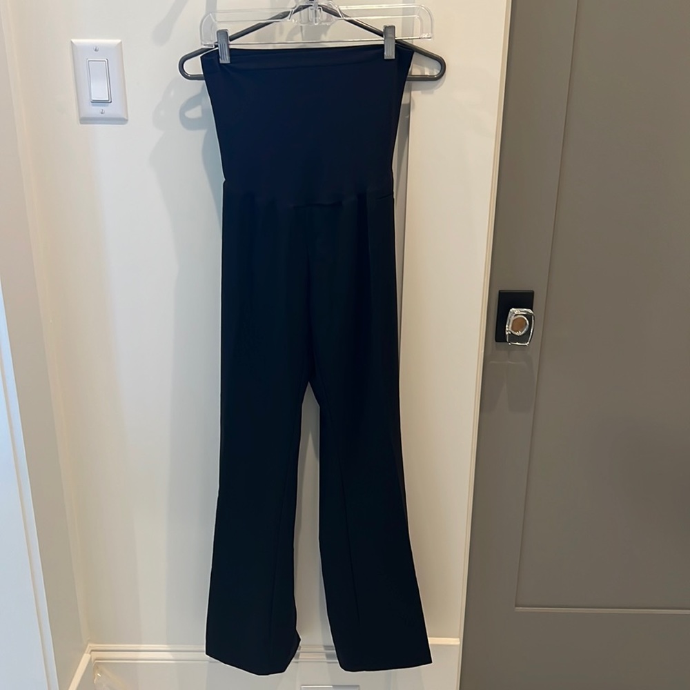 Motherhood maternity modern flare full panel trouser